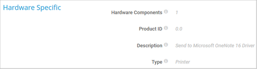 Hardware Specific